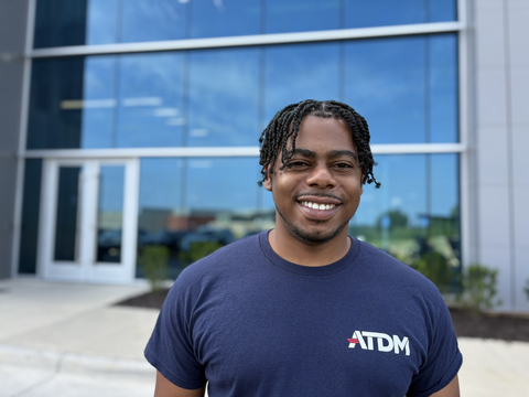 original Glenn Claypool was recognized as the 1,000th completer of the Accelerated Training in Defense Manufacturing (ATDM) program. After earning a bachelor’s degree in business management and working in sales, Claypool transitioned to non-destructive testing, gaining hands-on skills for a career with purpose.