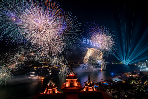 thumbnail BEYOND launched PASSO on Palm Jumeirah with Dubai’s first 4,000-drone “screens in the sky” show. (Photo: AETOSWire)