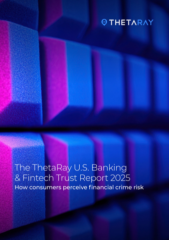 original The ThetaRay U.S Banking and Fintech Trust Report 2025 cover