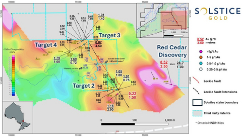 original Solstice's very first drill program at Strathy has delivered a brand-new high-grade discovery in a target zone that’s wide open for expansion.
