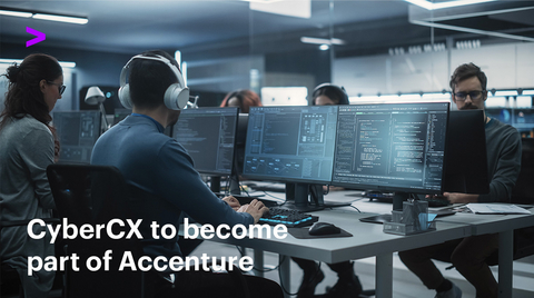 original Accenture has agreed to acquire CyberCX, a leading privately-owned cybersecurity services provider serving both private and public sector organizations across Australia, New Zealand and internationally.