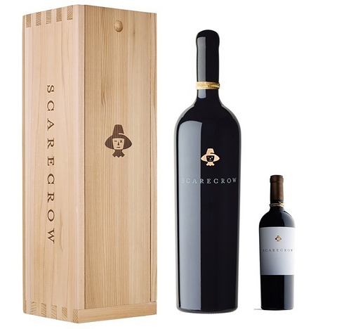 original Included in the eAuction is a 100-point 2013 Scarecrow 6L (never released for sale), a 2013 750ml, and a rare visit for four to the J.J. Cohn Estate. This cellar crown is signed by winemaker Celia Welch, vineyard steward Mike Wolf, and founders Bret Lopez and Mimi DeBlasio.