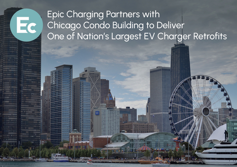 original Chicago lakefront near Navy Pier—home to 600 N Lake Shore Drive, where Epic Charging migrated 148 EV chargers for residents. Credit: Epic Charging