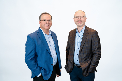 original Great Clips, Inc. President Rob Goggins (right) will succeed Steve Hockett (left) as Chief Executive Officer beginning January 1, 2026. After 37 years with the company, Hockett will retire at the end of 2025.
