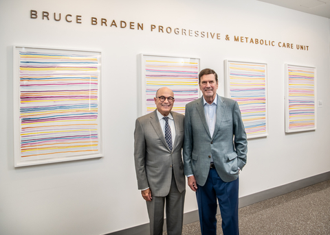 original Pictured left to right: David Klein, MD, CEO, MarinHealth Medical Center and Bruce Braden, co-founder of Marin Health’s Braden Diabetes Center.