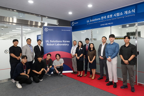 original UL Solutions has opened its first commercial and service robot testing laboratory in Uiwang, South Korea. The laboratory will deliver testing and certification services to help manufacturers pinpoint emerging hazards, particularly around human-robot interactions.