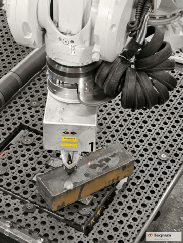 thumbnail Robotic deslagging without programming: Teqram’s EasyGrinder automates finishing for consistent results.