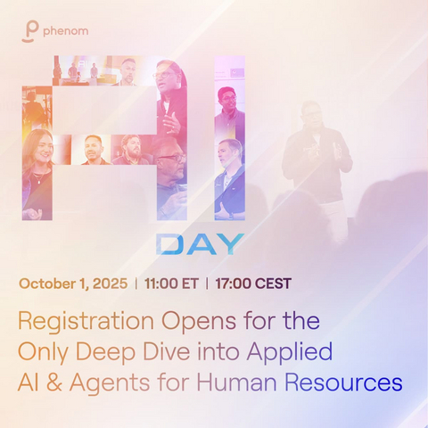 original Phenom is hosting its annual AI Day, demonstrating the sophisticated engineering and multilayered data frameworks that enable AI solutions for complex HR challenges.