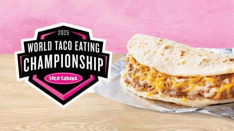 original Taco Cabana® Celebrates 47th Anniversary with World Taco Eating Championship and GUINNESS WORLD RECORDS™ Attempt