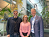 From left to right: Alberto Méndez Rebollo, CEO of Plexigrid; Linda-Maria Wadman, CCO of Plexigrid; Peter Turnberg, COO of Plexigrid.