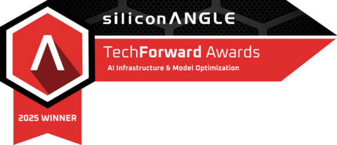 original LogicMonitor named a winner in SiliconANGLE's 2025 Tech Forward Awards for AI Infrastructure & Model Optimization and AI-Driven Cloud Infrastructure