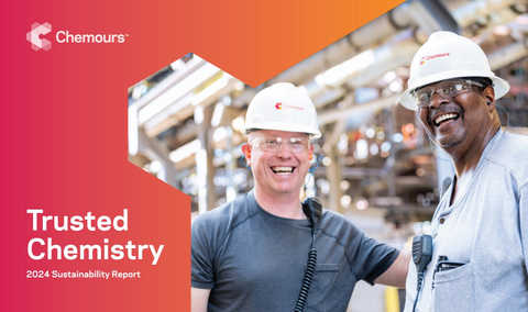 original Chemours releases its 2024 Sustainability Report, "Trusted Chemistry," showcasing significant progress toward its Corporate Responsibility Commitment goals.