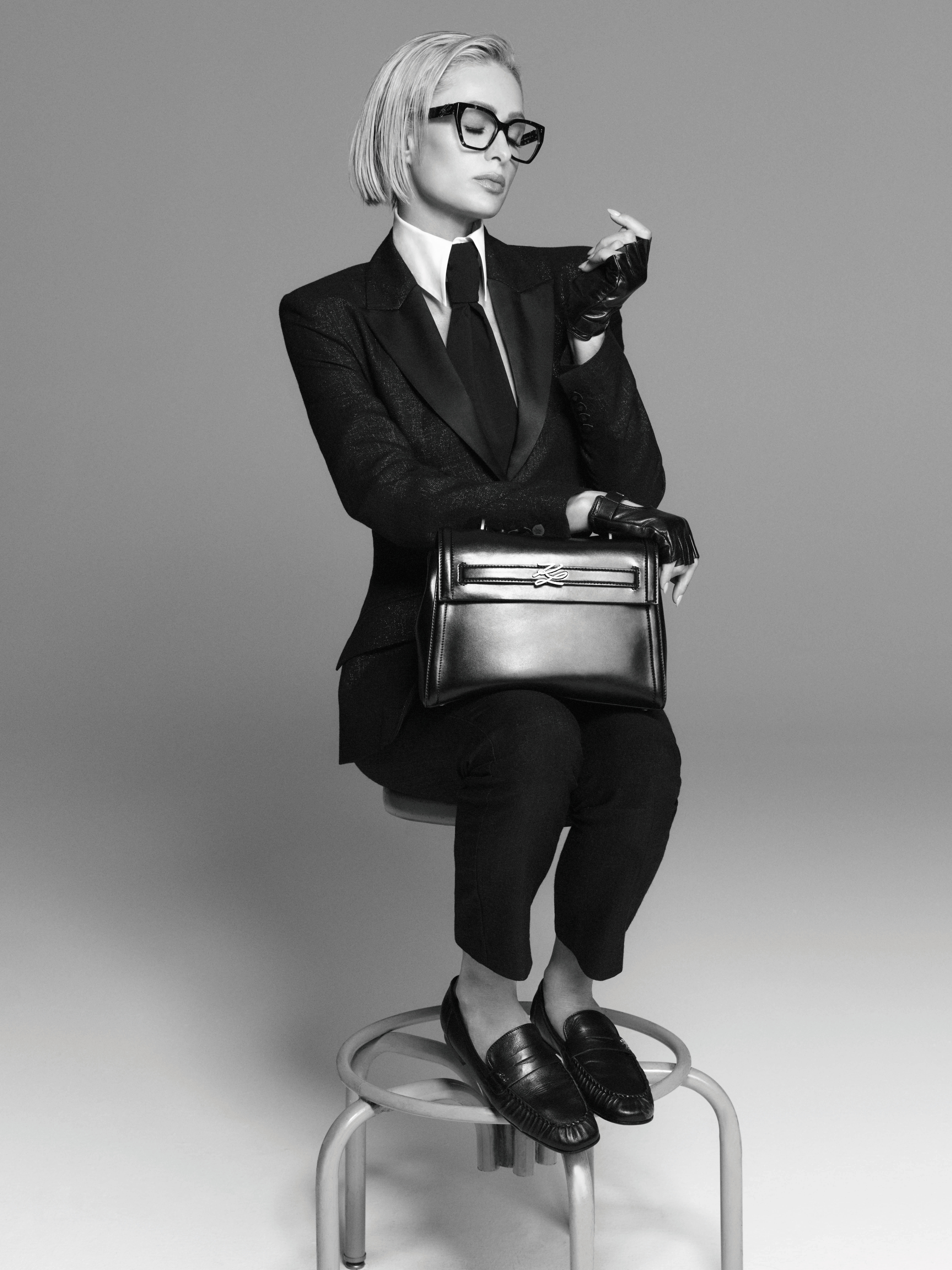 Karl Lagerfeld - Large vintage KL brooch 訳あり Karl Lagerfeld