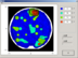 Measurement result of surface contaminant distribution