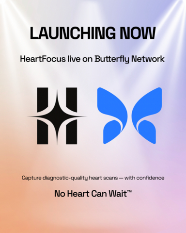original HeartFocus, the revolutionary, AI-enabled cardiac imaging software developed by data-driven medtech company DESKi, today announced its U.S. commercial launch. HeartFocus will initially be available on Butterfly Network’s handheld ultrasound devices, the FDA-cleared software enables any healthcare professional to conduct diagnostic-quality heart ultrasounds after just hours of training. Health systems, primary care clinics, and clinical education institutions can now access the application.