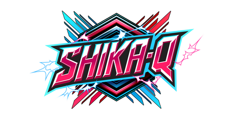 original “SHIKA-Q” Game Title Logo