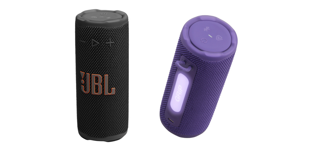 The JBL Grip Just Landed. Designed to Move, Built to Blast.