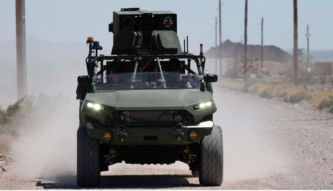 original AV completes milestone delivery of two 20kW-class LOCUST Laser Weapon Systems integrated on Infantry Squad Vehicles for the Army Multi-Purpose High Energy Laser, including Government Acceptance Testing and Soldier training [Credit: AV]