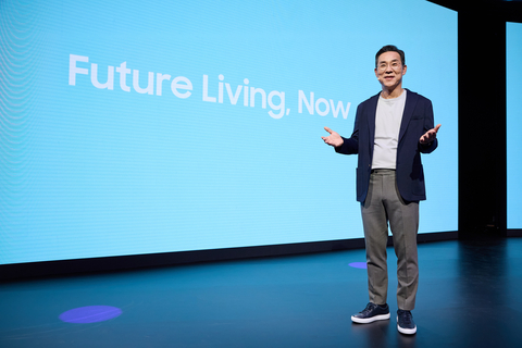 original Cheolgi Kim, Head of Digital Appliances, presents Future Living Now at Samsung’s IFA 2025 press conference in Berlin