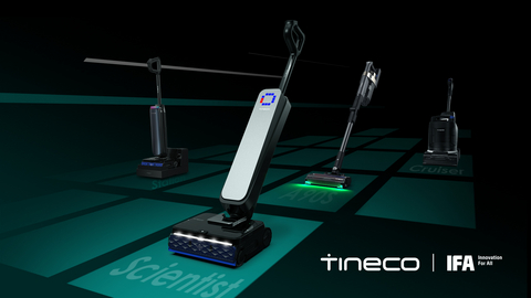 original Tineco Brings Innovation to Everyday Cleaning with New Smart Appliances at IFA