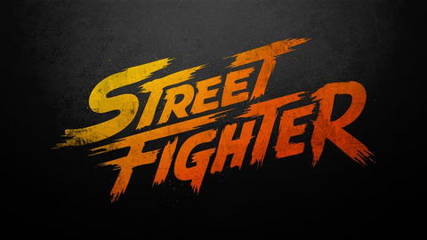 original Street Fighter Movie Title Logo