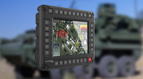 original The new Leonardo DRS Rugged Smart Display - Ground. Source: Leonardo DRS