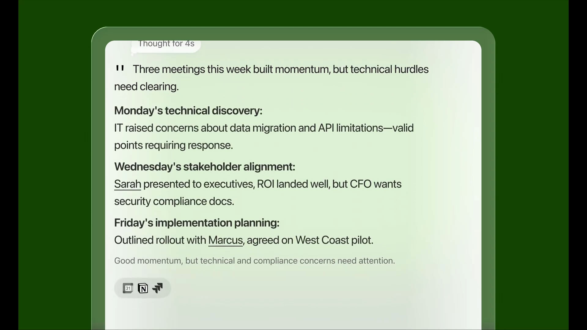 thumbnail Summarize client meetings