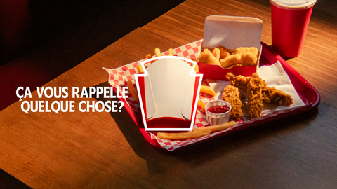 original Aujourd'hui, HEINZ lance une nouvelle campagne créative mondiale intitulée « Ça vous dit quelque chose? », qui met de l’avant le fait que les boîtes de frites des restaurants du monde entier ont exactement la même forme que le logo emblématique en clef de voûte HEINZ, rappelant ainsi subtilement et concrètement qu'il n'y a pas de frites sans HEINZ.