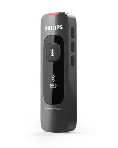 thumbnail Le Philips SpeechMike Ambient Assistant IA portable