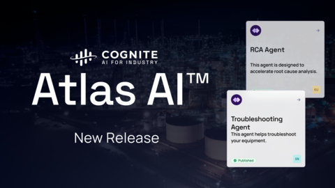 original 全球工業AI領導者Cognite今日宣布Cognite Atlas AI™發表重大更新。身為唯一的低程式碼工業AI代理工作臺,其透過即時、AI就緒的營運技術(OT)、資訊技術(IT)和工程資料為代理賦能。