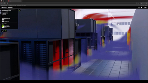 original Cadence announced a significant expansion of its Cadence Reality Digital Twin Platform library with a digital twin of NVIDIA DGX SuperPOD with DGX GB200 systems. The new model of NVIDIA’s high-performance accelerated computing platform will enable data center designers and operators to easily deploy the world’s leading AI accelerator in the buildout of AI factories. Cadence’s Reality Digital Twin Platform is the first and only solution that allows users to model AI factories and data centers with high accuracy to a specified service-level agreement—accurately accounting for constraints such as cost, space, energy, cooling and environmental impact—all before physical implementation. This image shows airflow simulation inside a data center using the Reality Digital Twin tool.