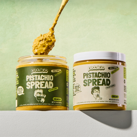 original Pistakio's Pistachio spreads are made with real pistachios and other natural ingredients that let the true flavor of pistachios shine.