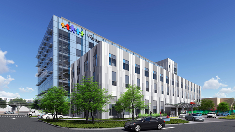 original Rendering of the UCSF Benioff Children's Hospital in Oakland, CA (source: SmithGroup)