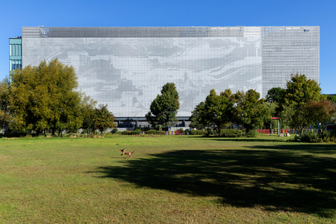 original Vantage Data Centers’ second London campus features one of Europe’s largest permanent public art installations.