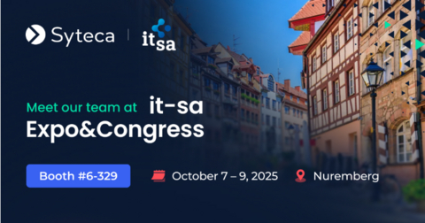 original Meet Syteca at it-sa booth #6-329!