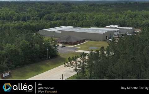 original Alléo cellulosic waste to hydrogen conversion facility