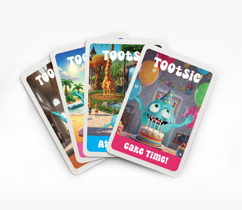 original Tootsie trading cards