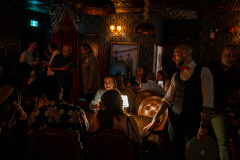 original On September 4, Milestones opened a new concept, Fraser Bar, at its newest Milestones Test Kitchen location in Coquitlam, B.C. Located above the restaurant, Fraser Bar is reminiscent of prohibition-era speakeasy cocktail bars. PHOTO: Foodtastic