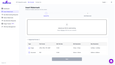 original SaForus employs MarkAny's patented, world-recognized invisible watermarking technology to embed unique identifiers that remain completely imperceptible to the human eye (Image: MarkAny Co., Ltd.)