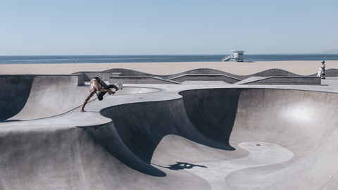 original Overall Winner, Concrete in Life 2024/25, Venice Beach Skating by Henrik Hagerup, Venice Beach, Los Angeles, USA