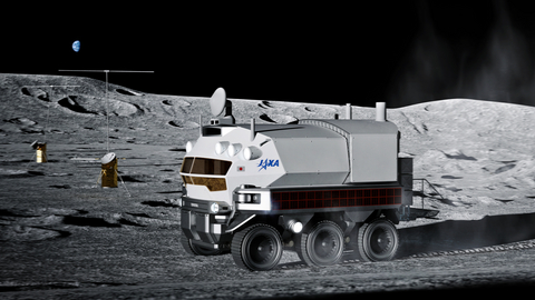 original Conceptual drawing of the manned pressurized rover ©JAXA/TOYOTA