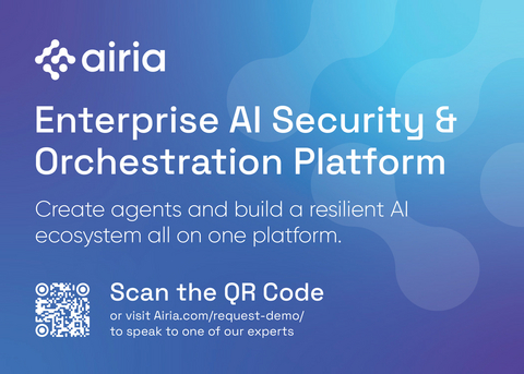 original Airia Enterprise AI Security & Orchestration Platform: Create agents and build a resilient AI ecosystem all on one platform.