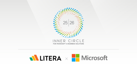 original Litera Achieves the 2025-2026 Microsoft AI Business Solutions Inner Circle Award