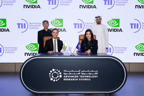 thumbnail Abu Dhabi’s TII and NVIDIA Launch Middle East’s First Joint ‘AI & Robotics’ NVAITC Research Lab (Photo: AETOSWire)