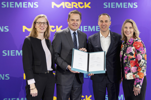 original Merck and Siemens signed new MoU to deepen their strategic partnership.