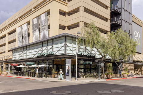 original Sweetgreen opens its first Arizona location at Scottsdale Quarter.