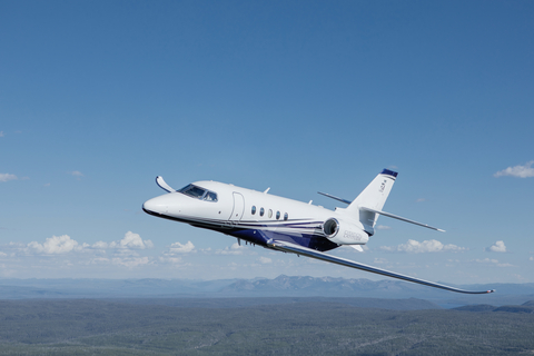 original Best-selling Cessna Citation Latitude achieves FAA certification for new, advanced features for Garmin G5000 avionics (Photo Credit: Textron Aviation).