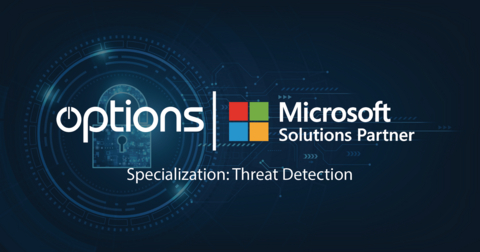 original Options獲得Microsoft「解決方案合作夥伴」的威脅偵測專業資格,鞏固該公司在安全性方面的領先地位
