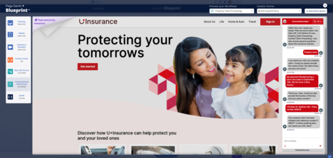 thumbnail Pega Self-Service Agent leverages a property claim workflow to carry out a natural conversational self-service experience