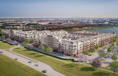 original Digital rendering of The Royalton at Mercer Crossing.